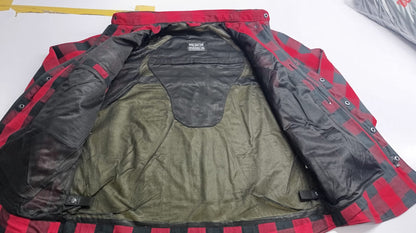 Plaid Kevlar Riding Apparel