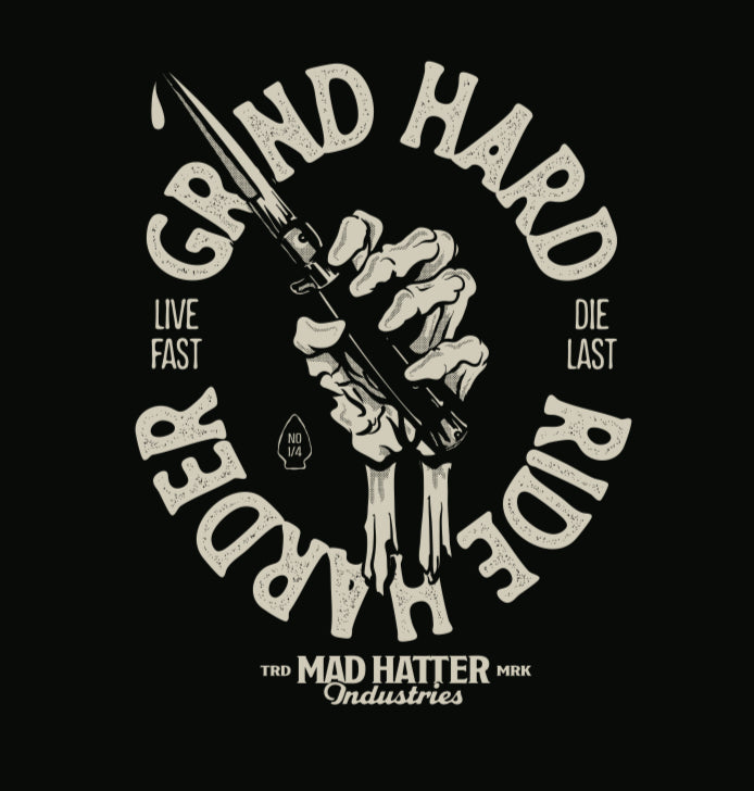 Grind Hard Ride Harder Hoodie