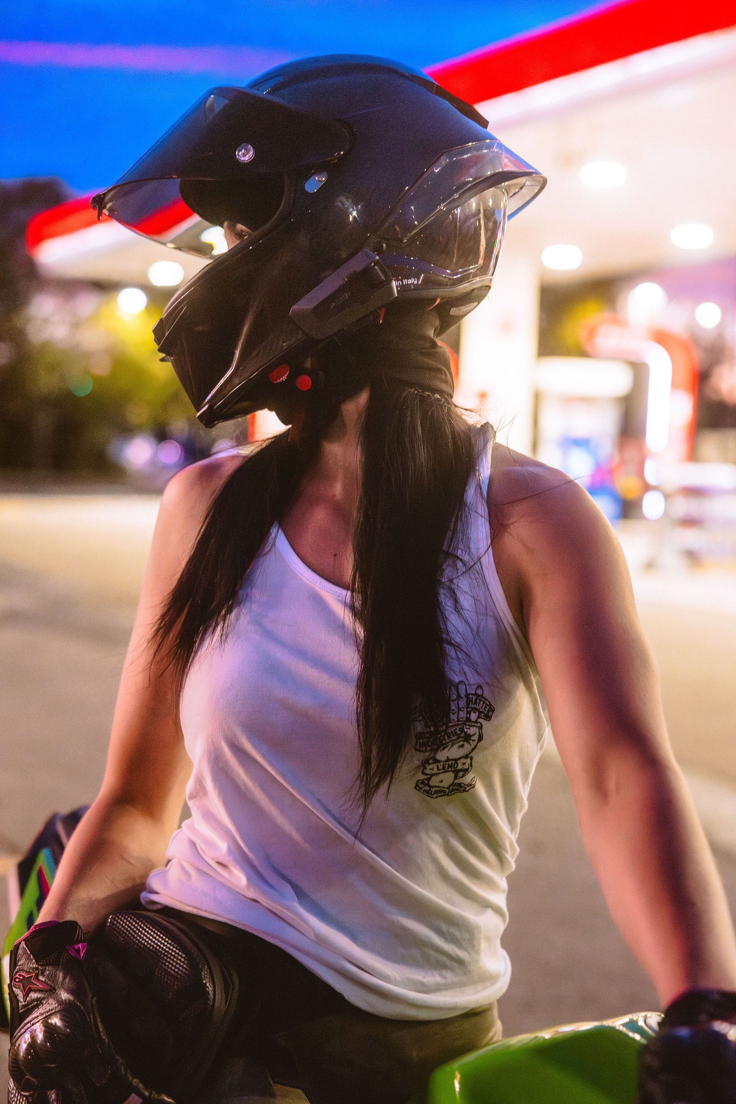 Lend a Helping Hand Débardeur à dos nageur pour femme