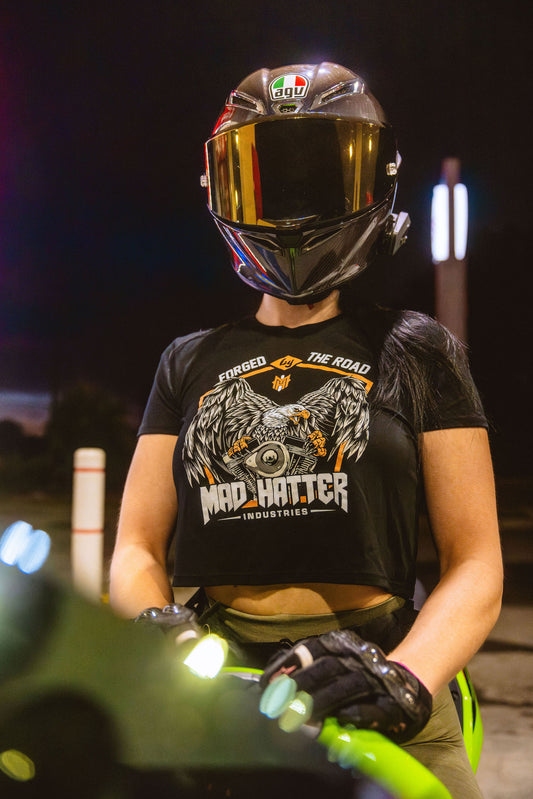 Forged by the Road Crop Tee *Re-Stocked!