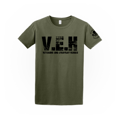 V-EH ! T-shirt vert 2024