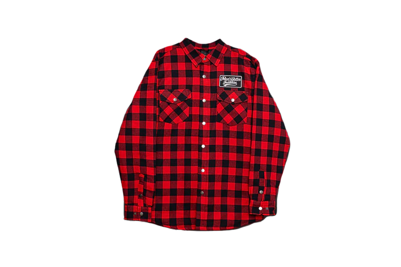 MHI Linered Plaid (Red & Black) – Mad Hatter Industries
