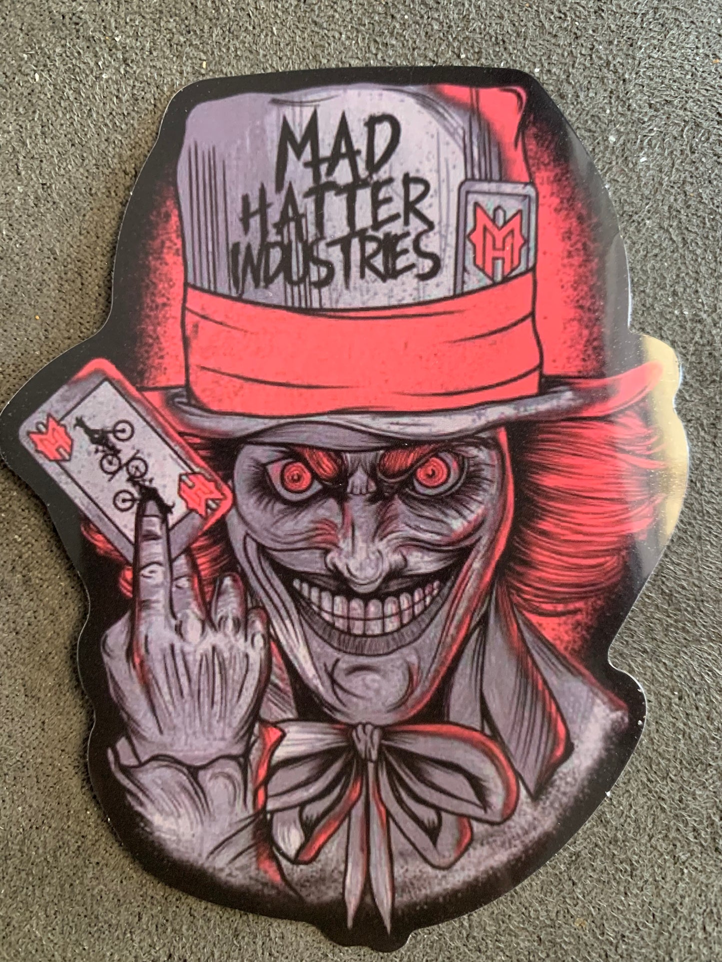 'Mad as a Hatter' Decal