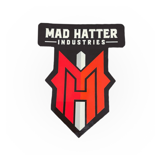 Mad Hatter Industries Icon Logo Sticker