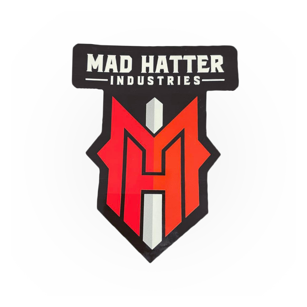 Mad Hatter Industries Icon Logo Sticker